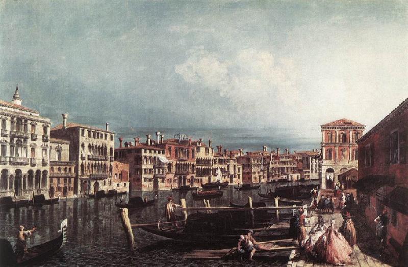 MARIESCHI, Michele The Grand Canal at San Geremia sg oil painting image